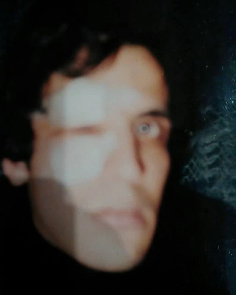 Blurred self portrait of David De Hannay